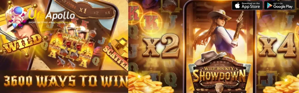 Wild Bounty Showdown สล็อตPG UFAAPOLLO ซื้อฟรีคาวบอย